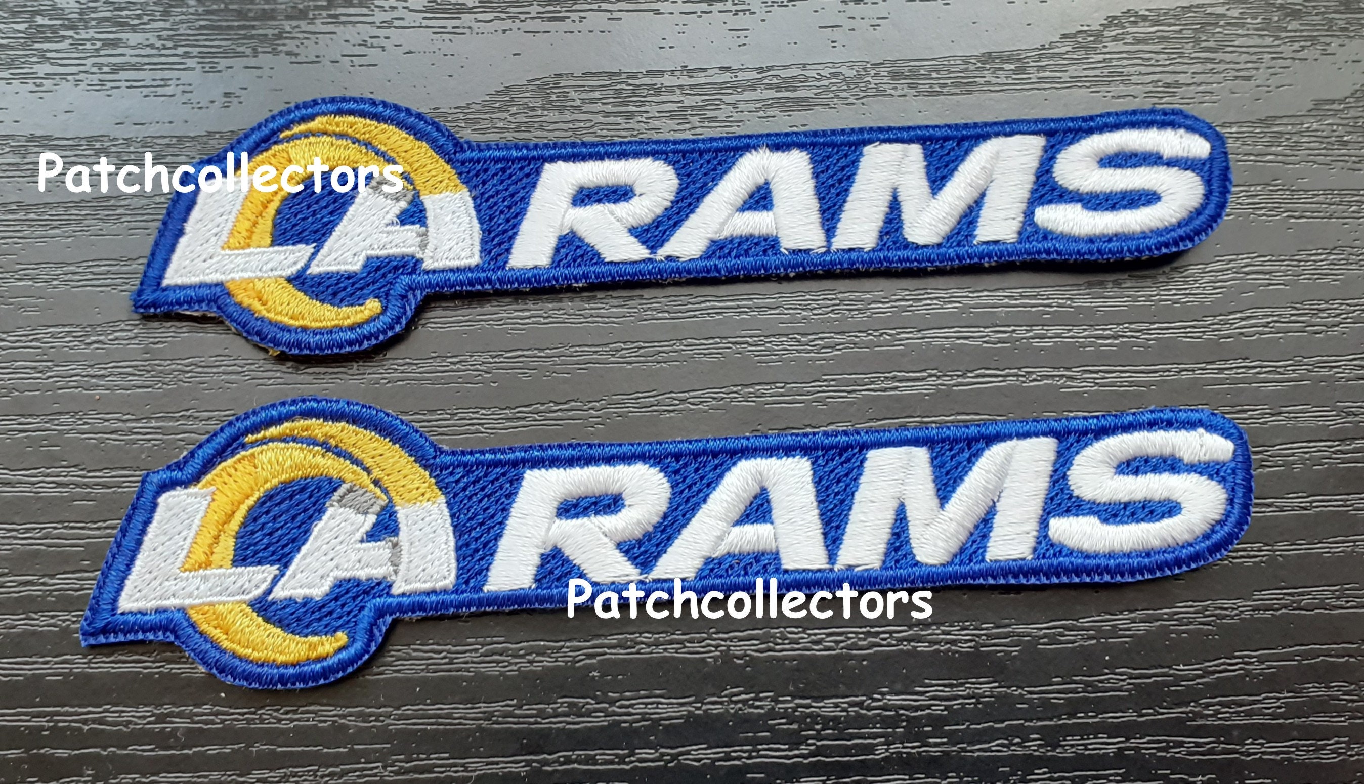 2020 Los Angeles Rams La Team Logo Patch 2Pcs Nfl Football Superbowl Usa Sports Jersey Emblem Sew On Embroidery