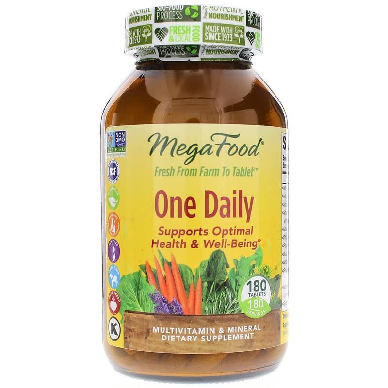 Megafood One Daily 180 Tablets