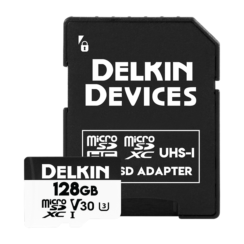 Delkin microSD Advantage 660X UHS-I (V30) 128GB muistikortti
