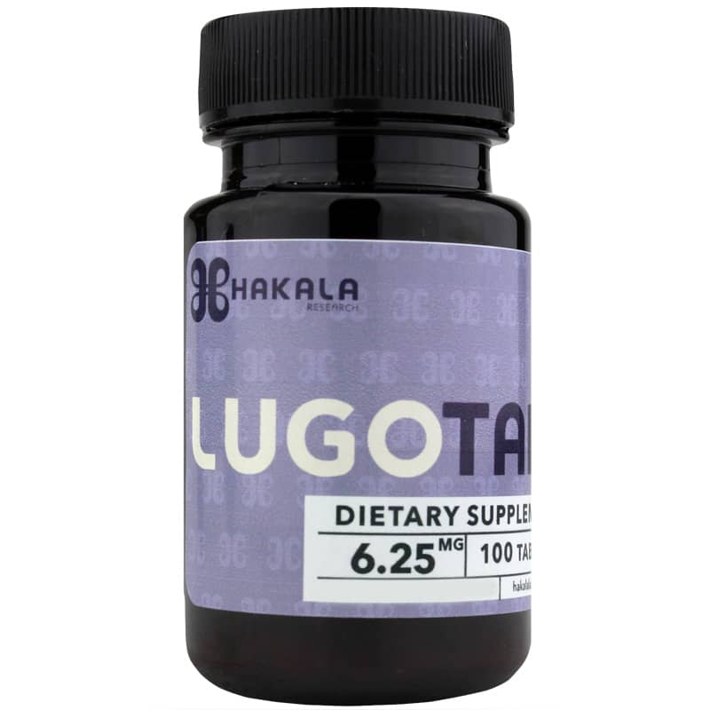 Hakala Research LugoTab 6.25 Mg 100 Tablets