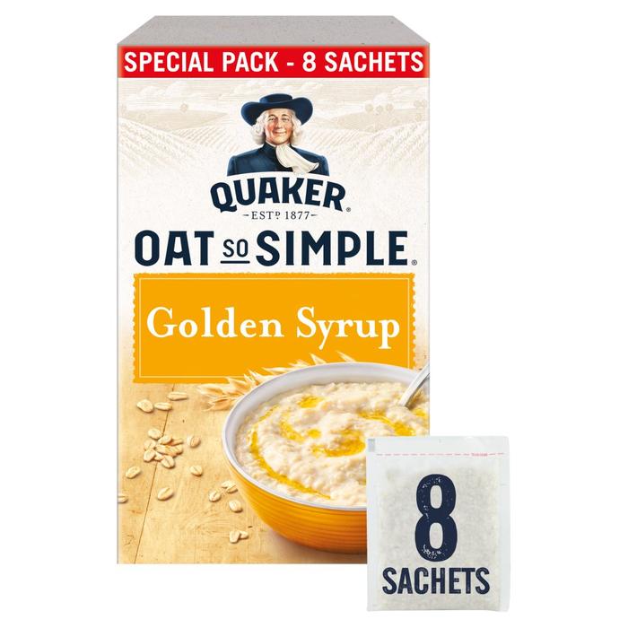 Quaker Oat So Simple Golden Syrup Porridge 288g