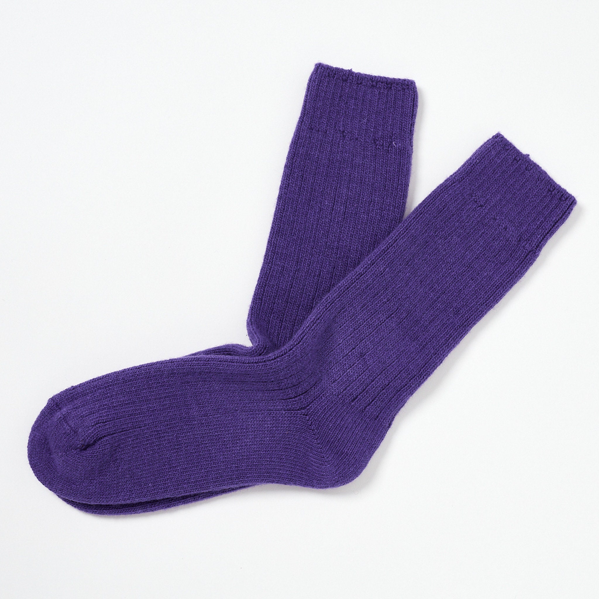 Cashmere Blend Socks - Purple Haze Size M Uk 4-7 | Eur 37-41/Us 5.5 -8.5