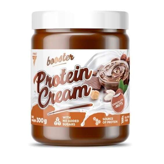 Booster Protein Cream, Chocolate-Nuts - 300 grams