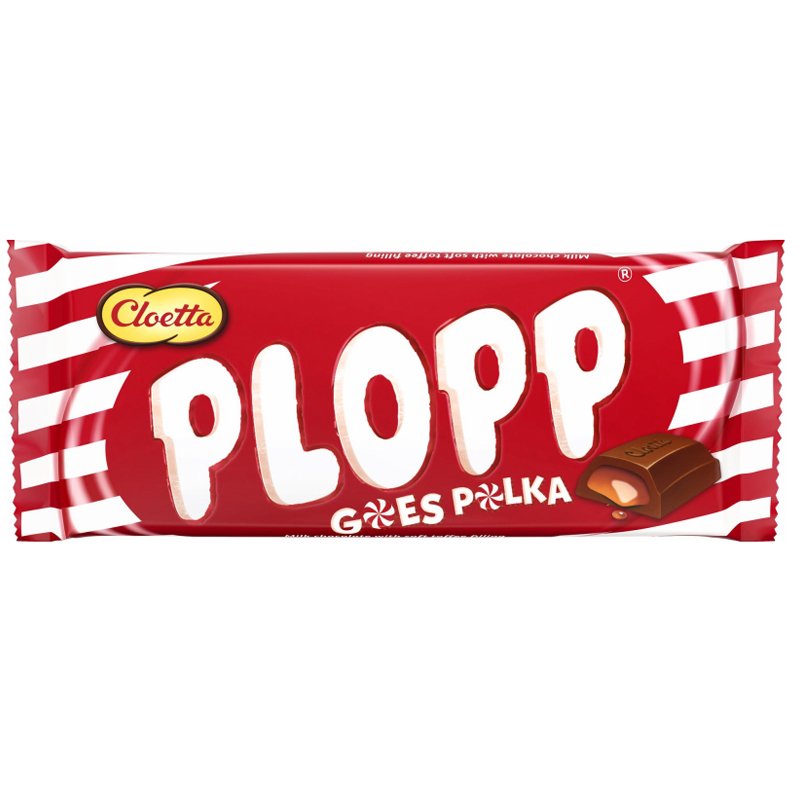 Godis "Plopp Polka" 80g - 41% rabatt