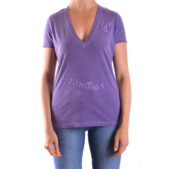 Dsquared Women's T-Shirt Purple 169769 - purple L