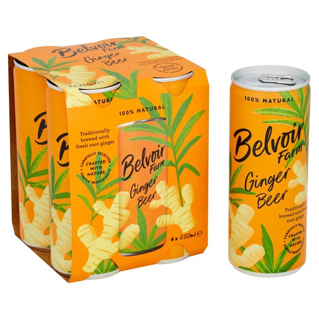 Belvoir Ginger Beer Cans