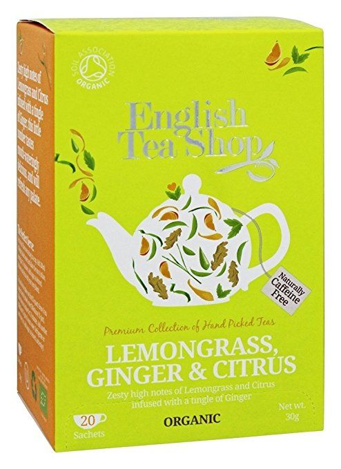 English Tea Shop Lemongrass, Citrus & Ginger