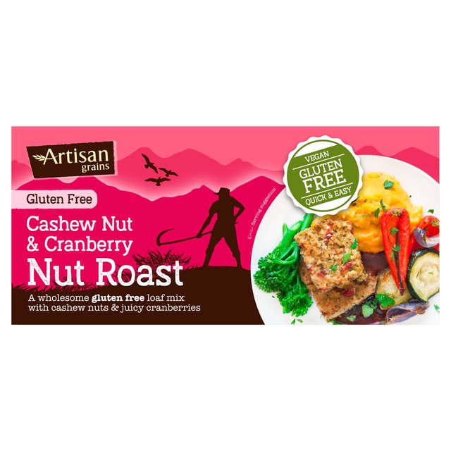 Artisan Grains Cashew & Cranberry Nut Roast Mix