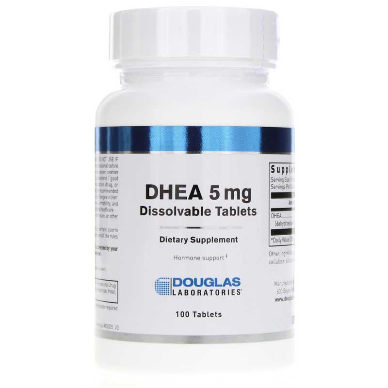 Douglas Laboratories Dhea 5 Mg Dissolvable Tablets 100 Tablets