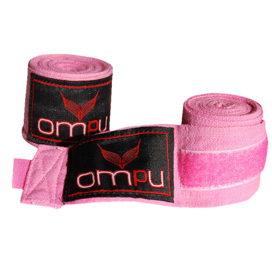 OMPU Handwraps, stretch/lycra, 4m, Pink