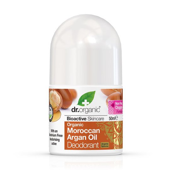 Dr. Organic Moroccan Argan Oil Deodorant, 50 ml