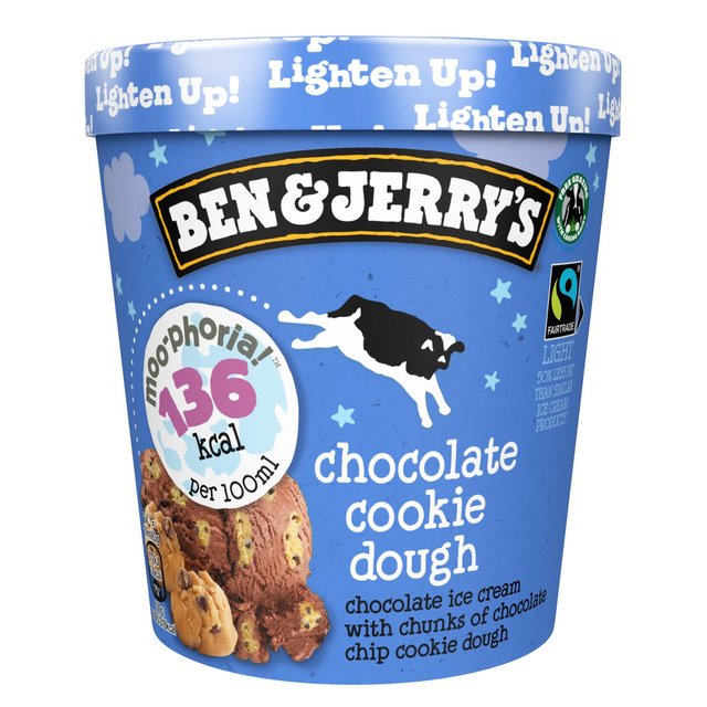 Ben & Jerry's Moo-phoria Chocolate Cookie Dough Light Ice Cream
