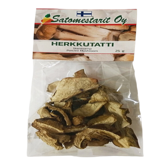 Osta Herkkutatti 25g (kuivattu) netistä | Luomu-Liitto.fi