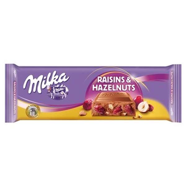 Milka Kaka Raisins Hazelnuts 270g