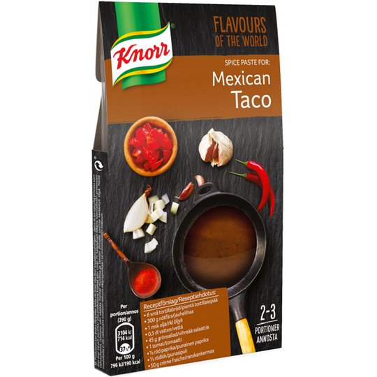 Maustetahna "Mexican Taco" 49g - 75% alennus