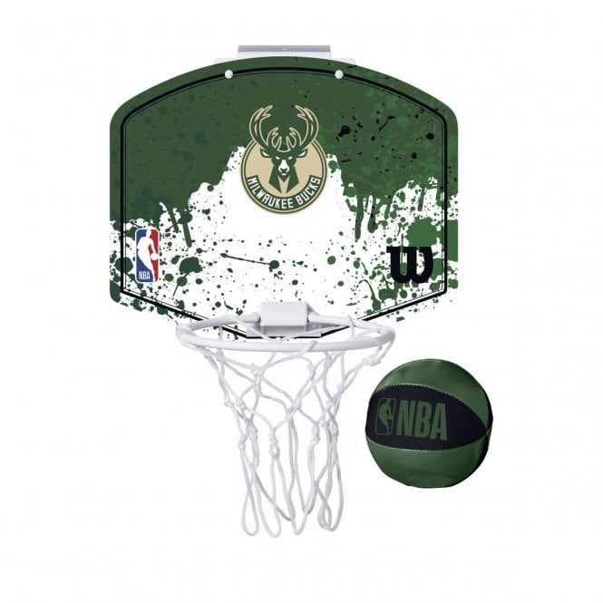 Wilson NBA Milwaukee Bucks Team Mini Hoop