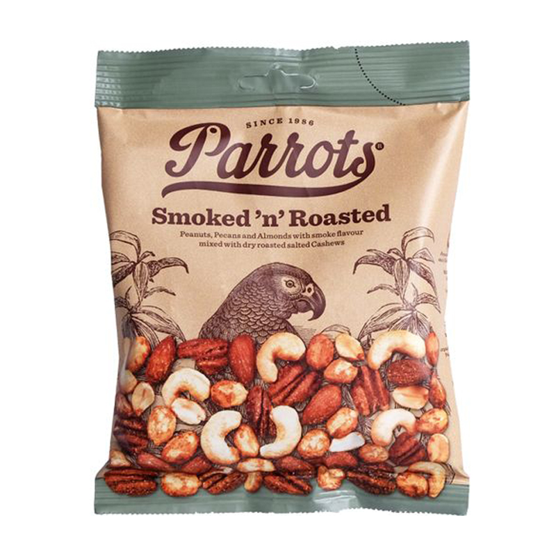 Parrots nötmix Smoked 'n' Roasted 175g - 61% rabatt