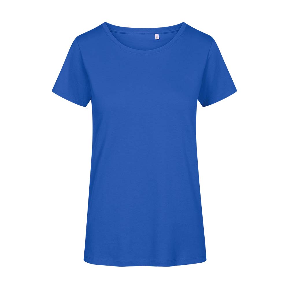 Premium Organic T-Shirt Damen, Azurblau, L