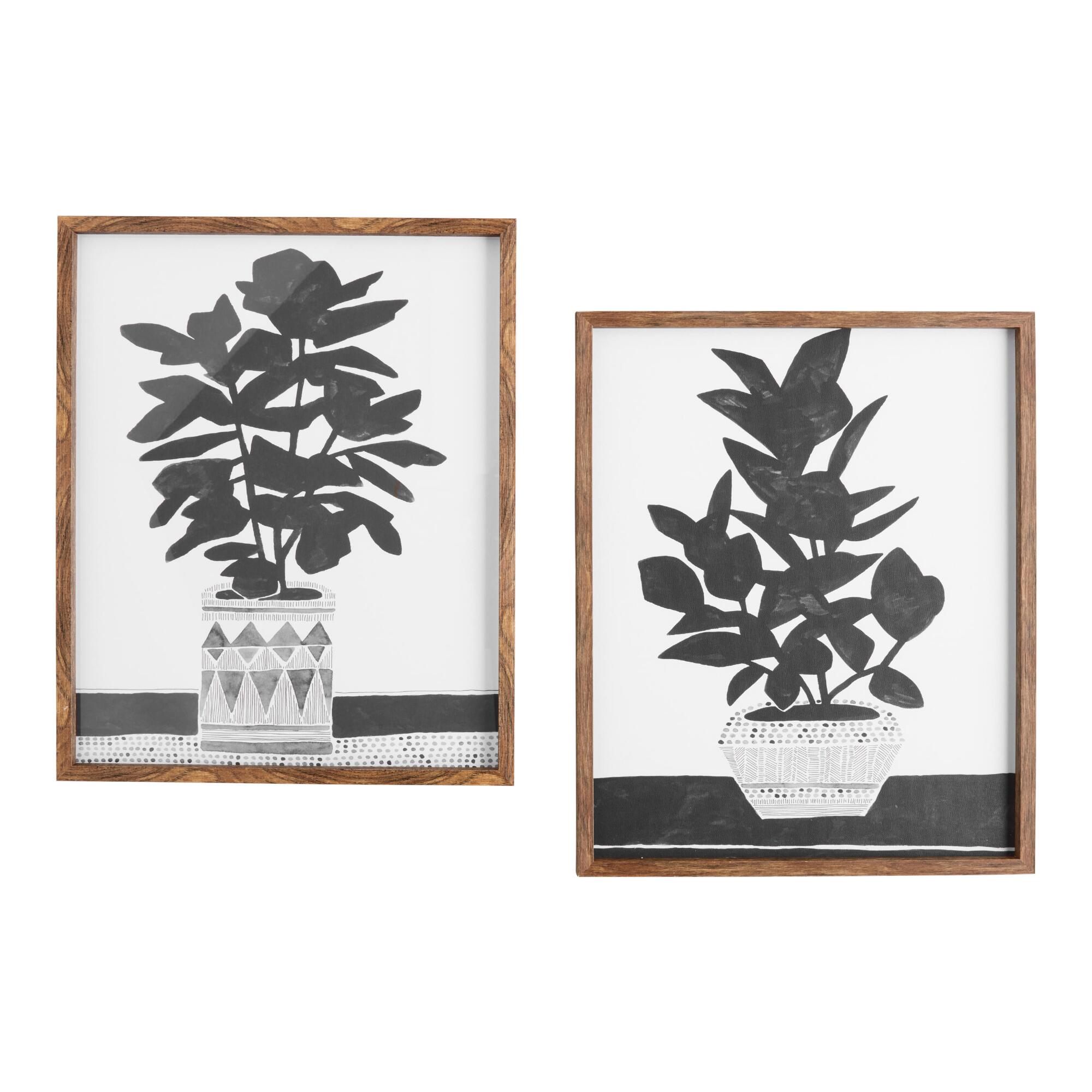 Namsos Planted By Kristine Hegre Framed Wall Art Set Of 2 by World Market