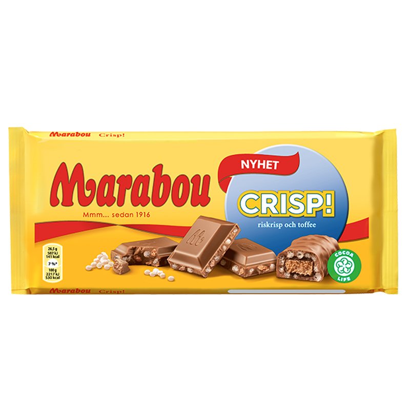 Marabou Crisp - 50% rabatt