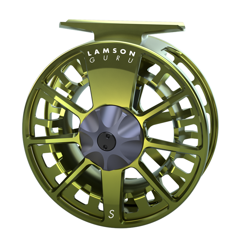 Lamson Guru Reel-3+ Olive Green