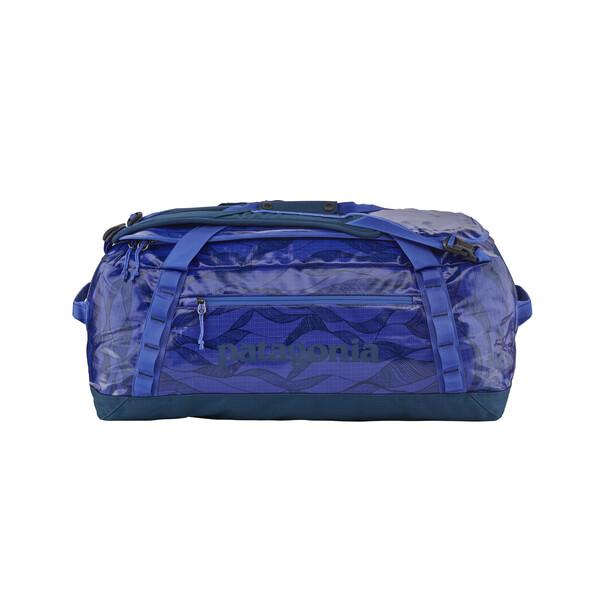 Patagonia Black Hole Duffel Bag 55L - 100 % Recycled Polyester, Hello Waves: Float Blue