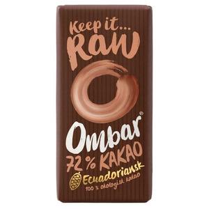Ombar Mørk Chokolade 72% Ø - 35 g
