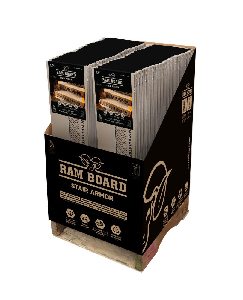 Ram Board 6-Pack 48-oz Paper 1.58-ft x 2.83-ft Drop Cloth | RBSA 36 - EN/SP