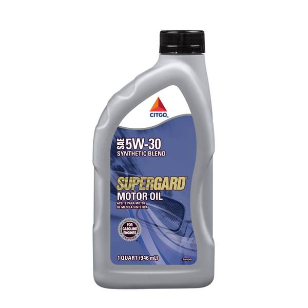 CITGO Supergard 5W30 Synthetic Blend Motor Oil
