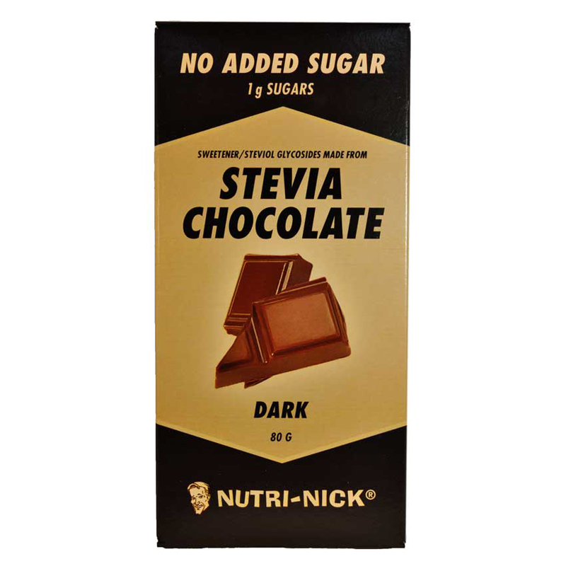 Mörk Choklad Stevia - 50% rabatt
