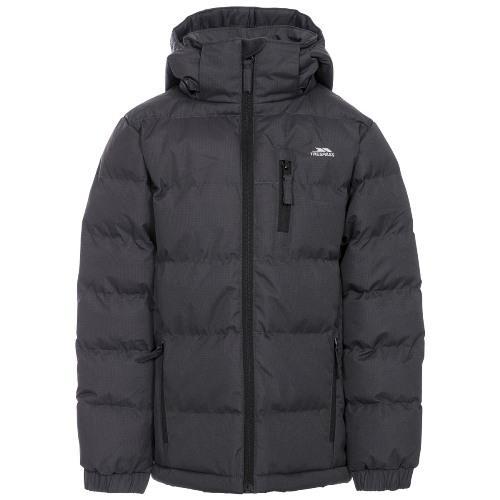 Trespass Kid's Boy Jacket Various Colours Tuff - Dark Grey 3 to 4 Years