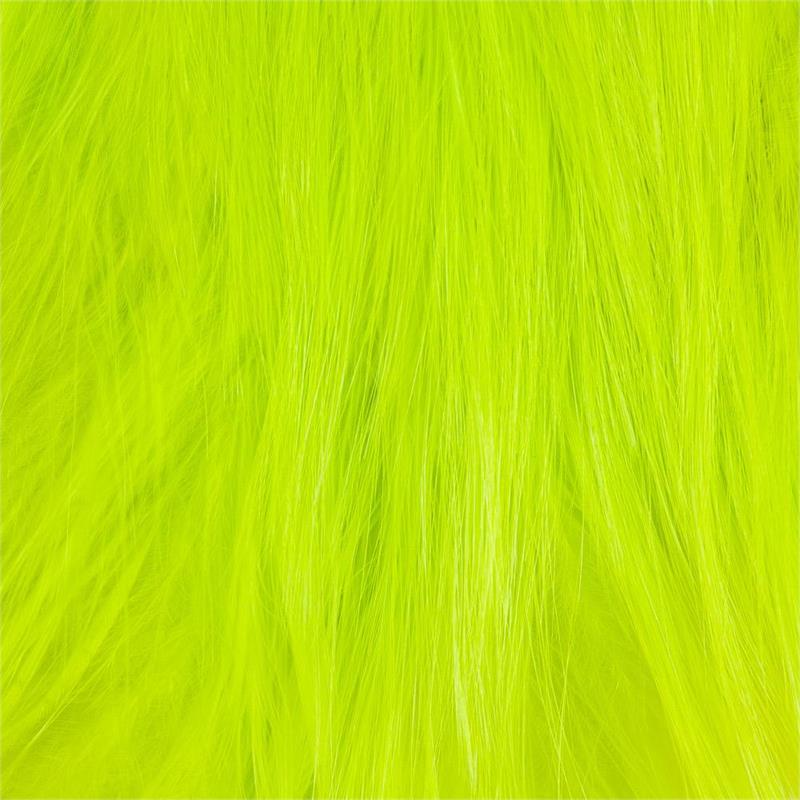 Whiting Bird Fur Fl. Green Chartreuse