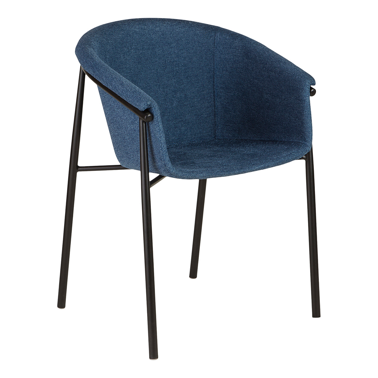 NORMA spisebordsstol blå