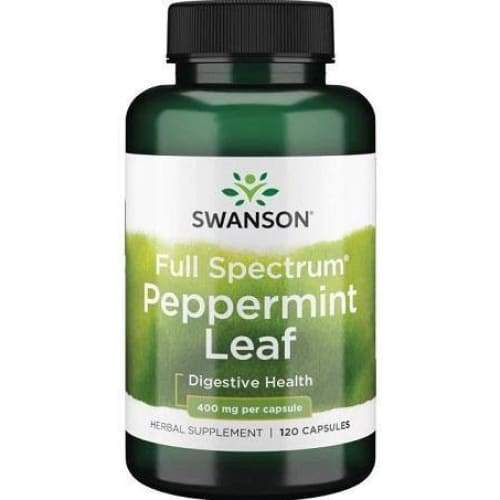 Full Spectrum Peppermint Leaf, 400mg - 120 caps