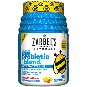 Children's Daily Probiotic Blend -Supports a Healthy Digestive System - Natural Fruit (50 Gummies)
