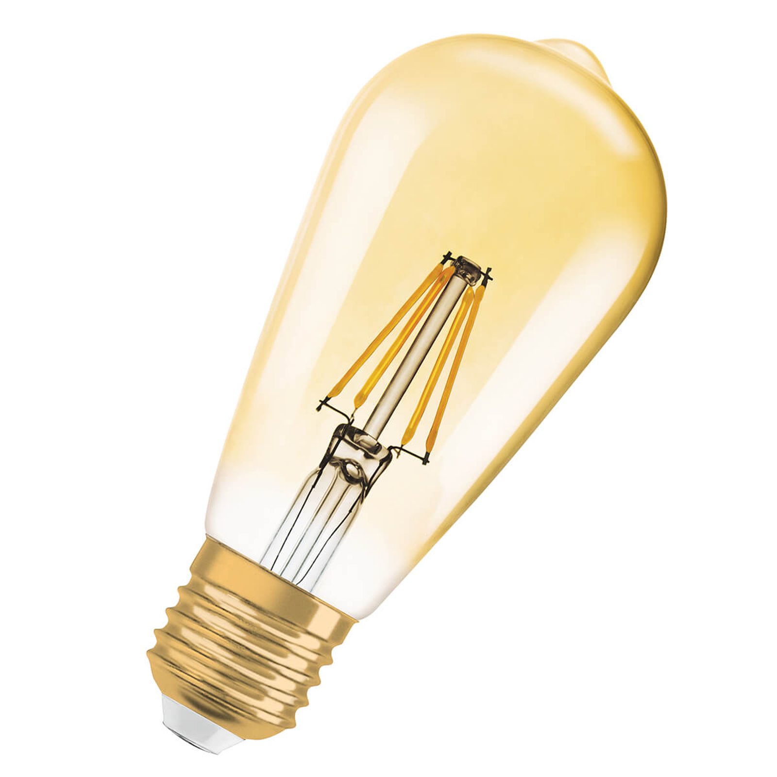 LED-lamppu Gold E27 2,5 W, lämmin valk., 225 lm