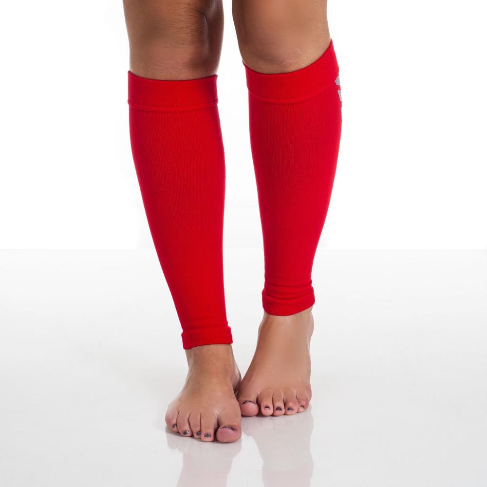 Hastings Home Unisex Cotton Blend Knee High Socks (Size 8 To 12) in Red | 82-TS11-L