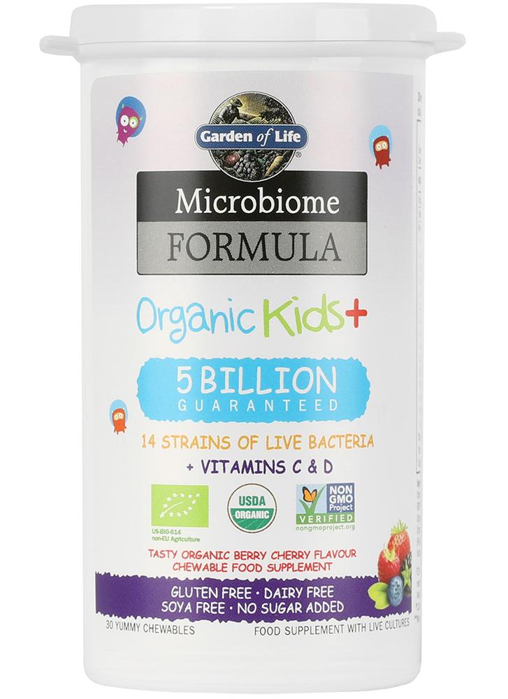 Garden Of Life Microbiome Formula Organic Kids+