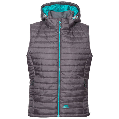 ek Wholesale Women's Trespass Aretha Gilet Various Colours T_Trespass Aretha Gilet BLK S - Carbon S