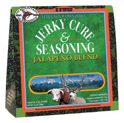 Hi Mountain Jalapeno Blend Jerky Cure and Seasoning Mix