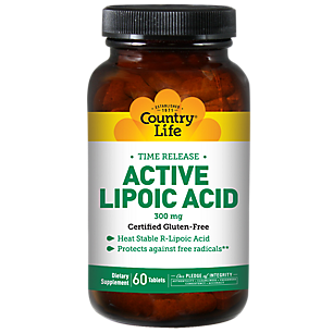 Active Lipoic Acid - 300 MG (60 Tablets)