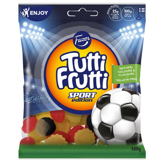 Tutti Frutti "Sport Edition" 180g - 52% alennus