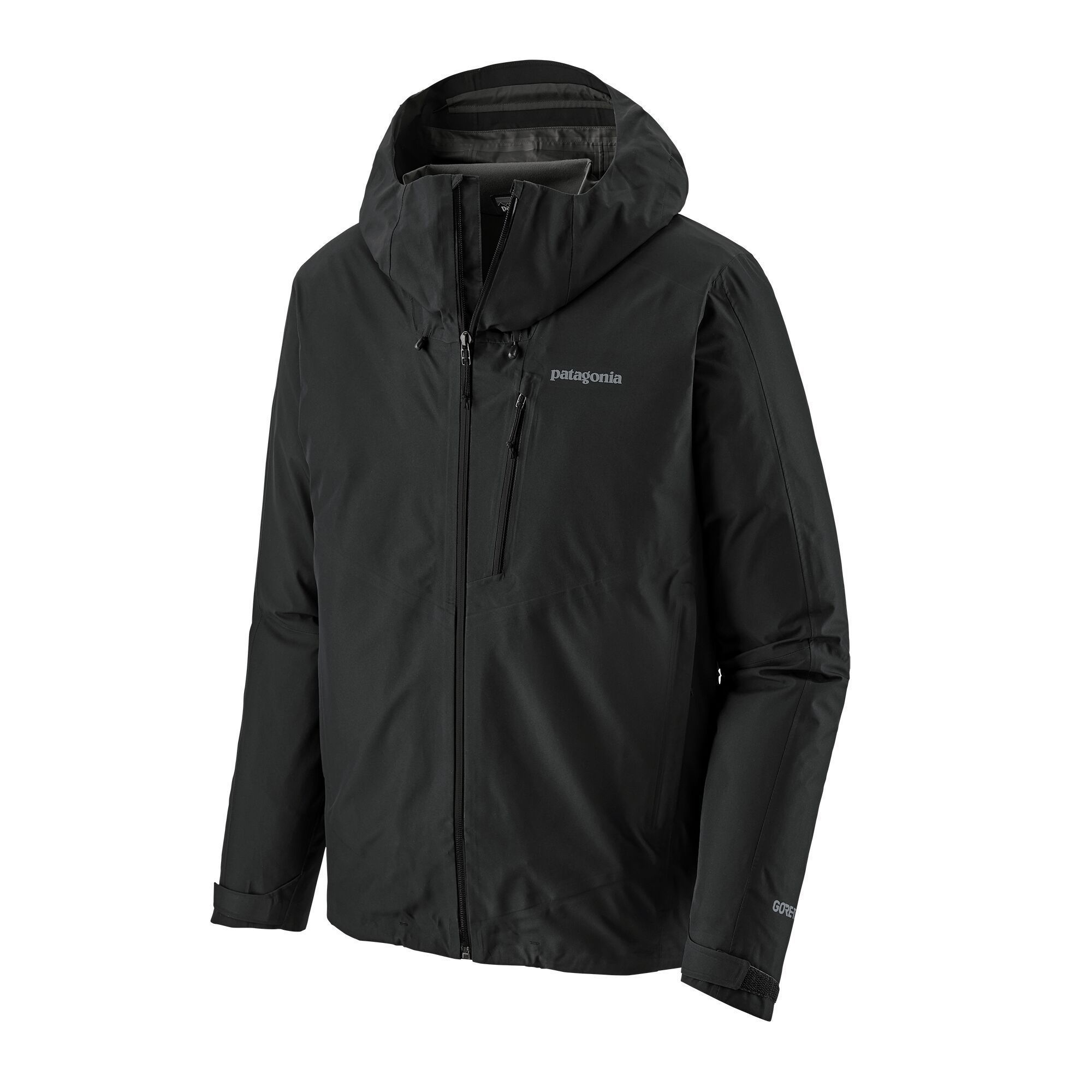 Patagonia Men's Calcite Shell Jacket - Gore-Tex - 100% Recycled Polyester, Black / S