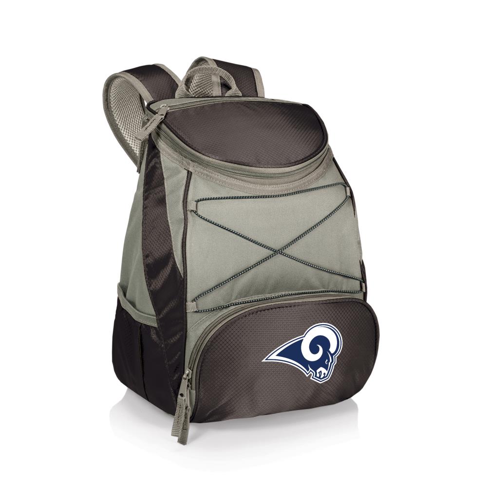 Picnic Time Los Angeles Rams Insulated Backpack Cooler in Black | 633-00-175-334-2