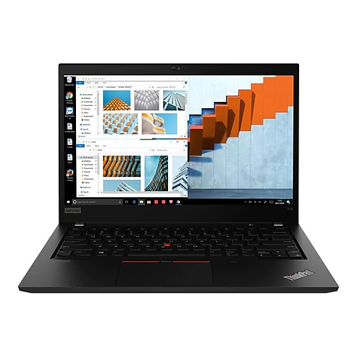 Lenovo ThinkPad T14 Gen 1 20S2 14" Notebook, Intel i7, 8GB Memory, 256GB SSD, Windows 10 Pro (20S20006US)