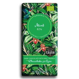Chocolate and Love Chokolade Mint 67% Ø - 80 gr