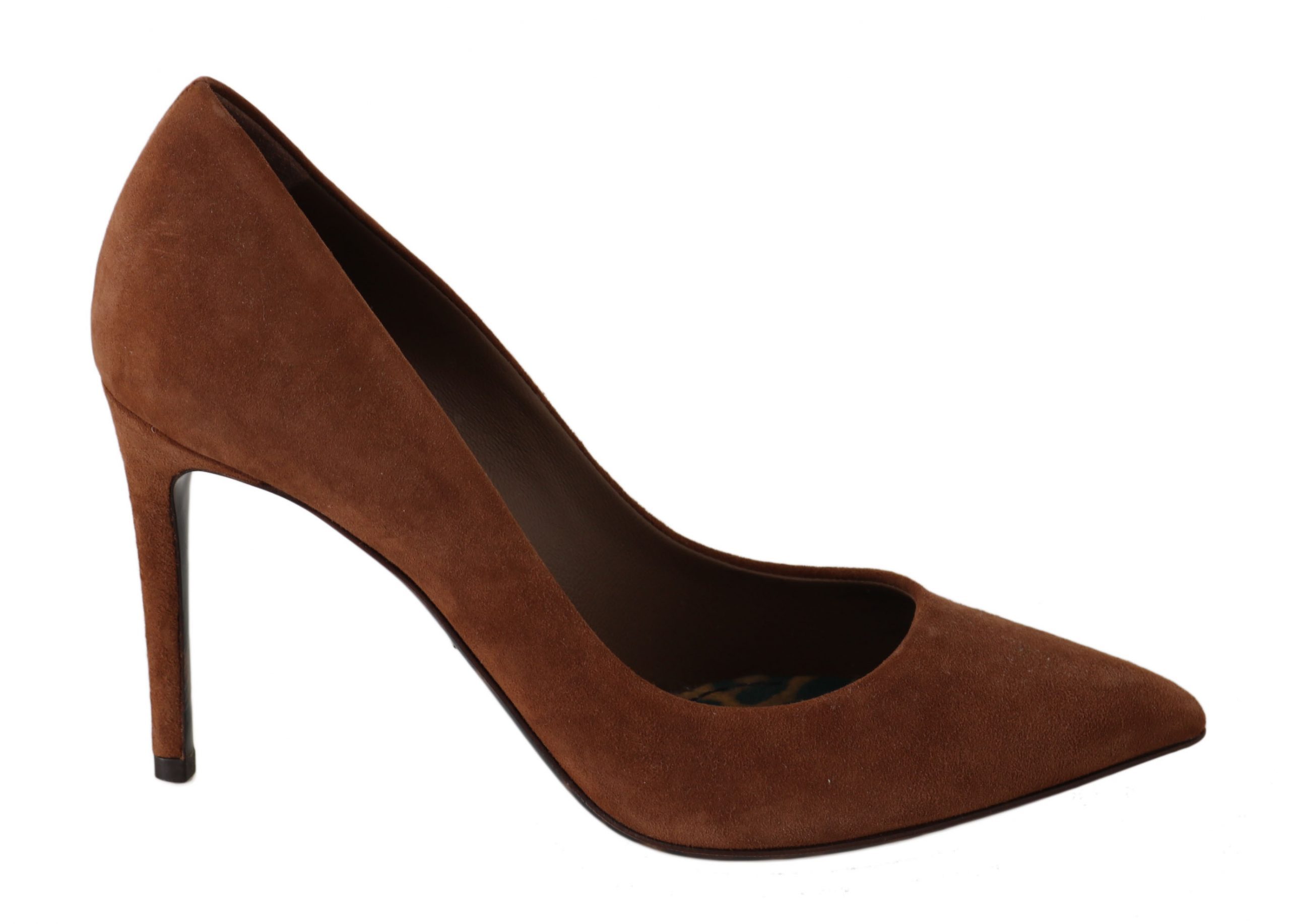 Dolce & Gabbana Women's Heels Shoes Brown LA5983 - EU35.5/US5