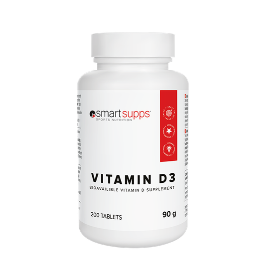 SmartSupps Vitamin D3, 200 tabs