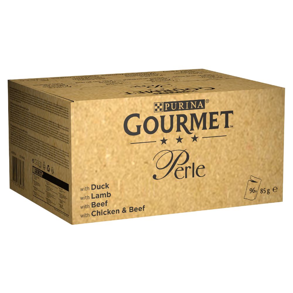 Gourmet Perle Pouches Mixed Mega Pack 96 x 85g - Country Medley