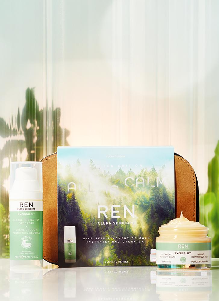 REN Clean Skincare All Is Calm Set (worth £80)